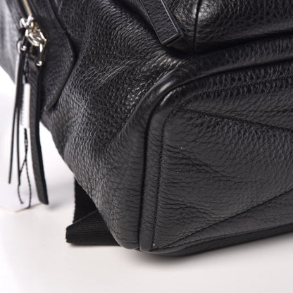 Marc Jacobs Pebbled Calfskin Biker Backpack Black 9 of 10