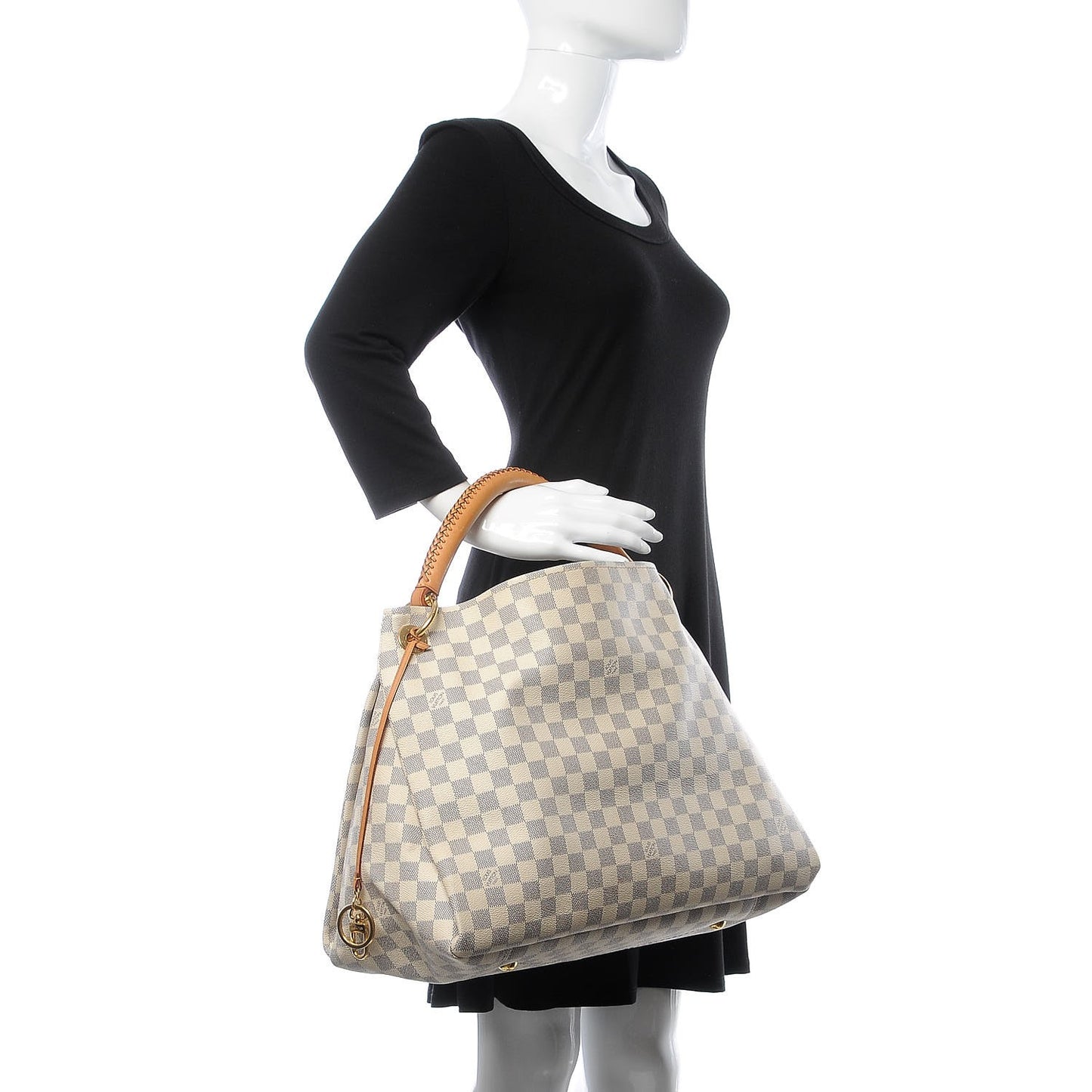 Damier Azur Artsy MM