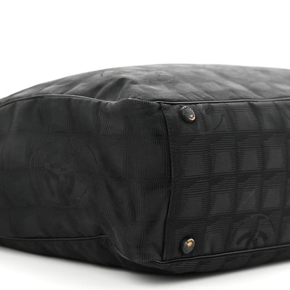 Chanel Nylon Medium Travel Tote Black 9 of 15
