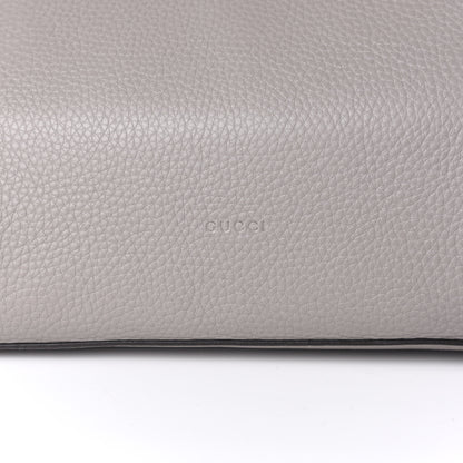 Gucci Cellarius Calfskin Large Bamboo Daily Top Handle Bag Storm Grey 8 of 12