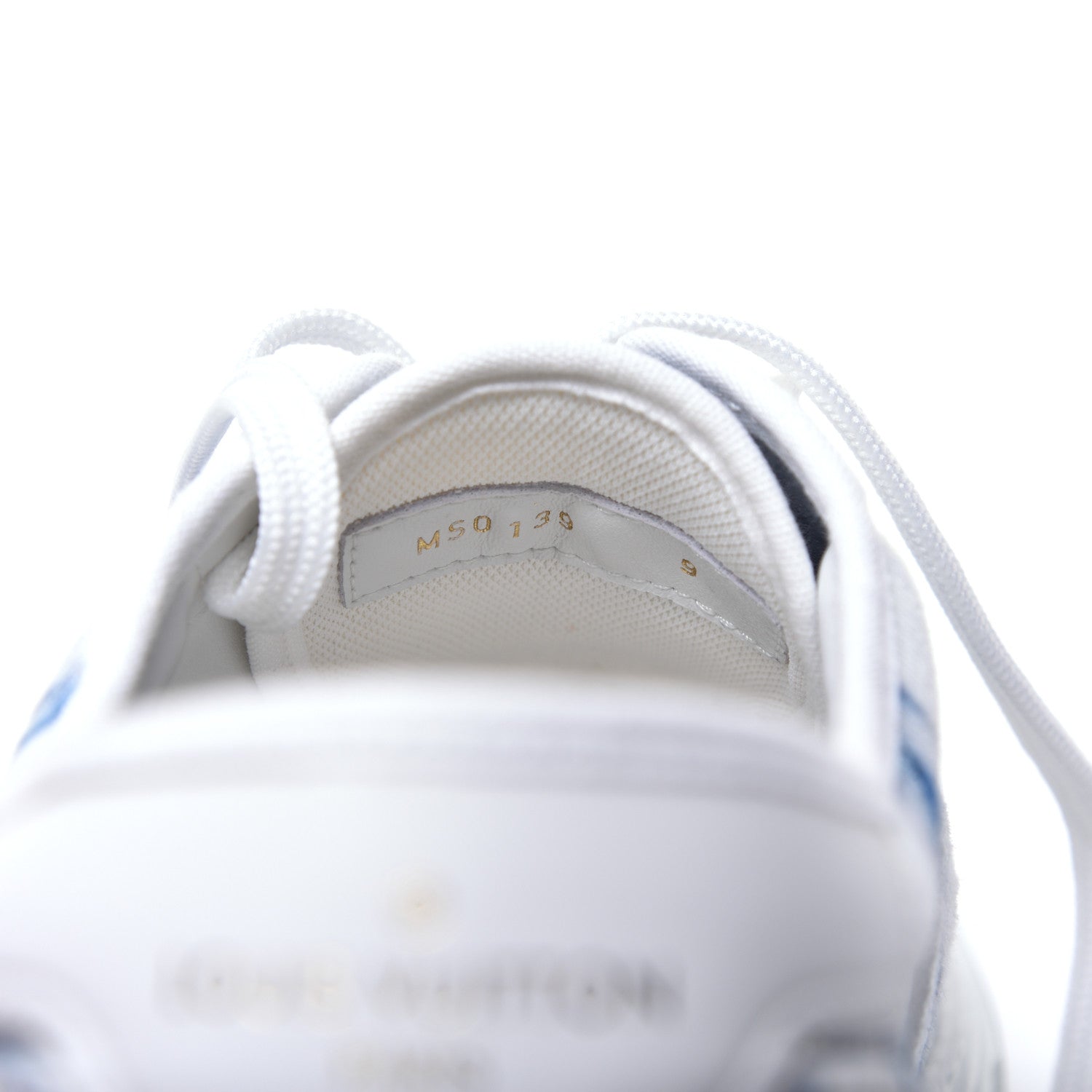 Louis Vuitton Denim Monogram Trocadero Tie Dye Sneakers 9 Marine 8 of 10