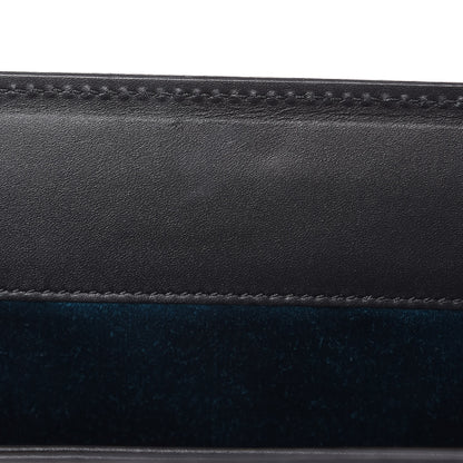 Gucci Suede Patent Web Dragon Embroidered Medium Ophidia Chain Shoulder Bag Blue Multicolor Black 11 of 11