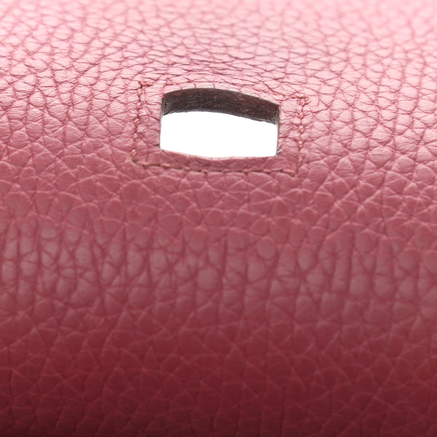 Hermes Taurillon Clemence Jypsiere 28 Rubis 12 of 14