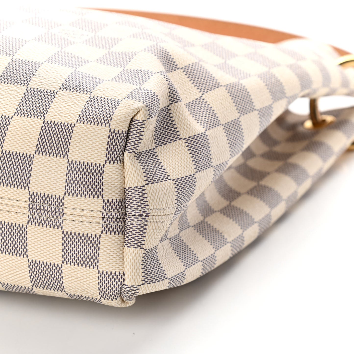 Damier Azur Graceful PM Rose Ballerine