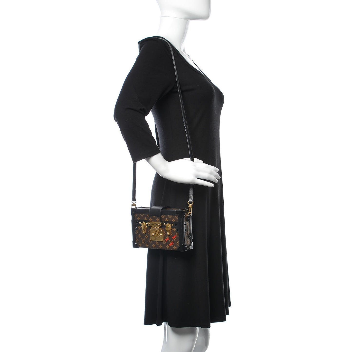 Monogram Petite Malle Black