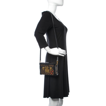 Louis Vuitton Monogram Petite Malle Black 2 of 9