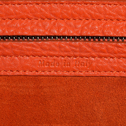 Celine Bullhide Calfskin Medium Phantom Luggage Burnt Orange 15 of 16