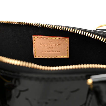 Louis Vuitton Vernis Alma BB Noir Magnetique 6 of 11