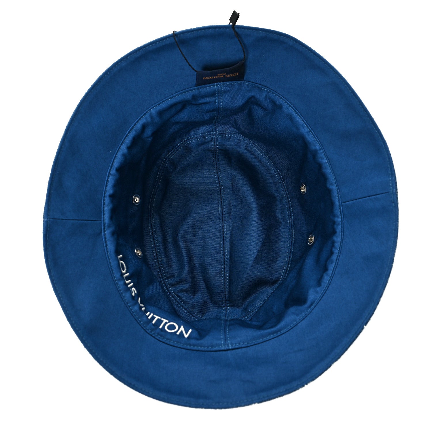 Louis Vuitton Monogram Denim Transformable Bob Bucket Hat 60 Blue 6 of 8