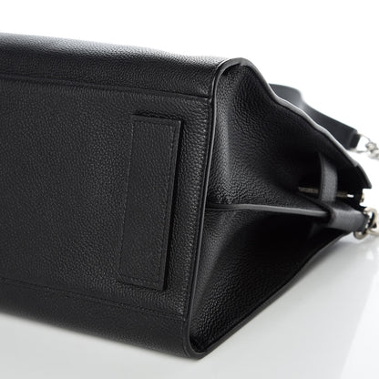 Saint Laurent Grained Calfskin Small Supple Sac De Jour Duffle Black 6 of 10