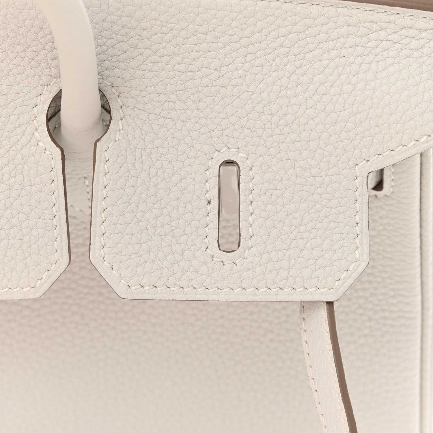 Hermes Togo Birkin 25 Gris Pale 13 of 15