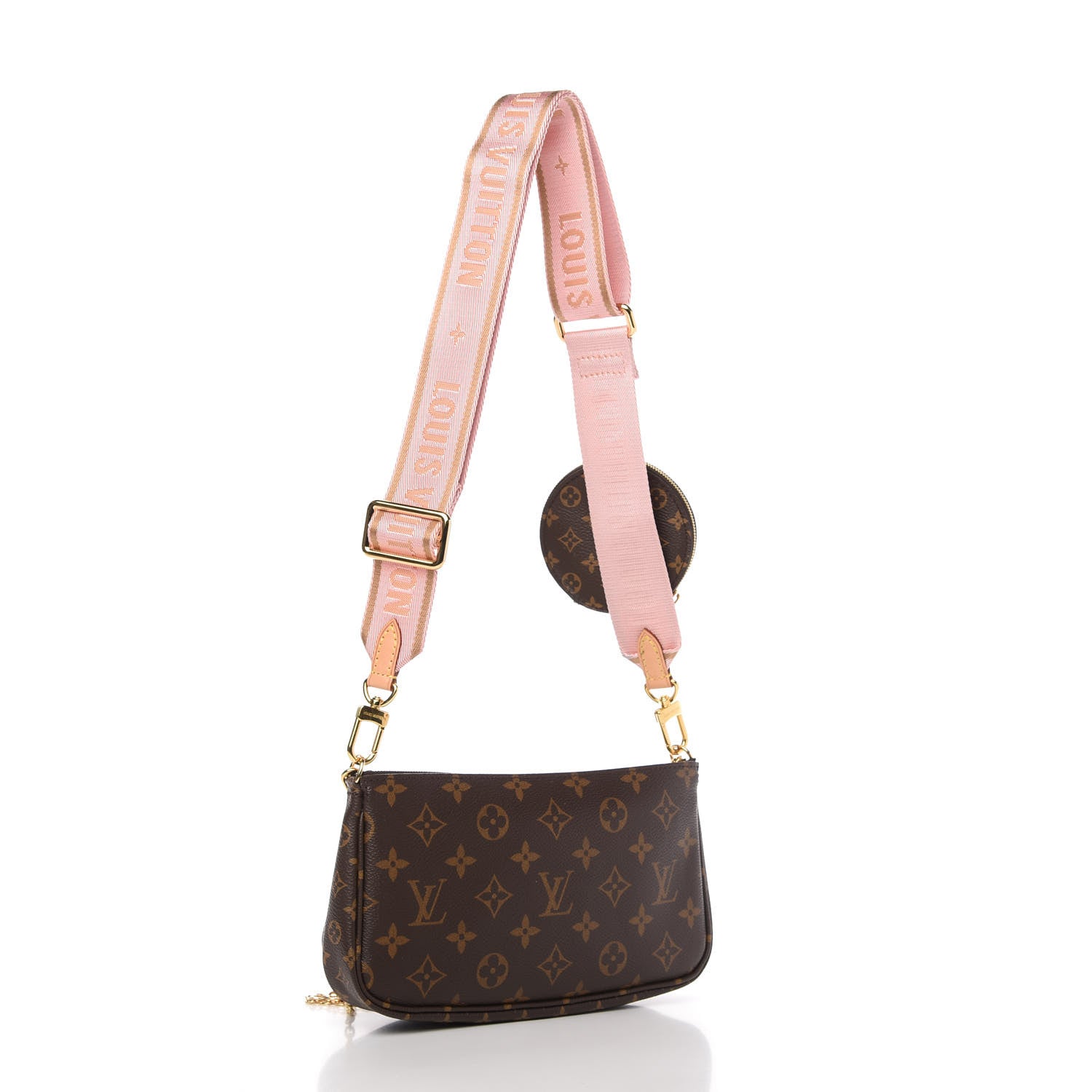 Louis Vuitton Monogram Multi Pochette Accessories Rose Clair 3 of 10