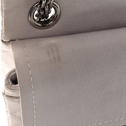 Chanel Aged Calfskin 50th Anniversary 2.55 Reissue 224 Flap White 11 of 14