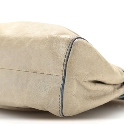 Miu Miu Vitello Shine Contenitori Tracolla Crossbody Clutch Green 10 of 13