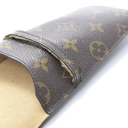 Louis Vuitton Monogram Glasses Sunglasses Case w Flap 11 of 13