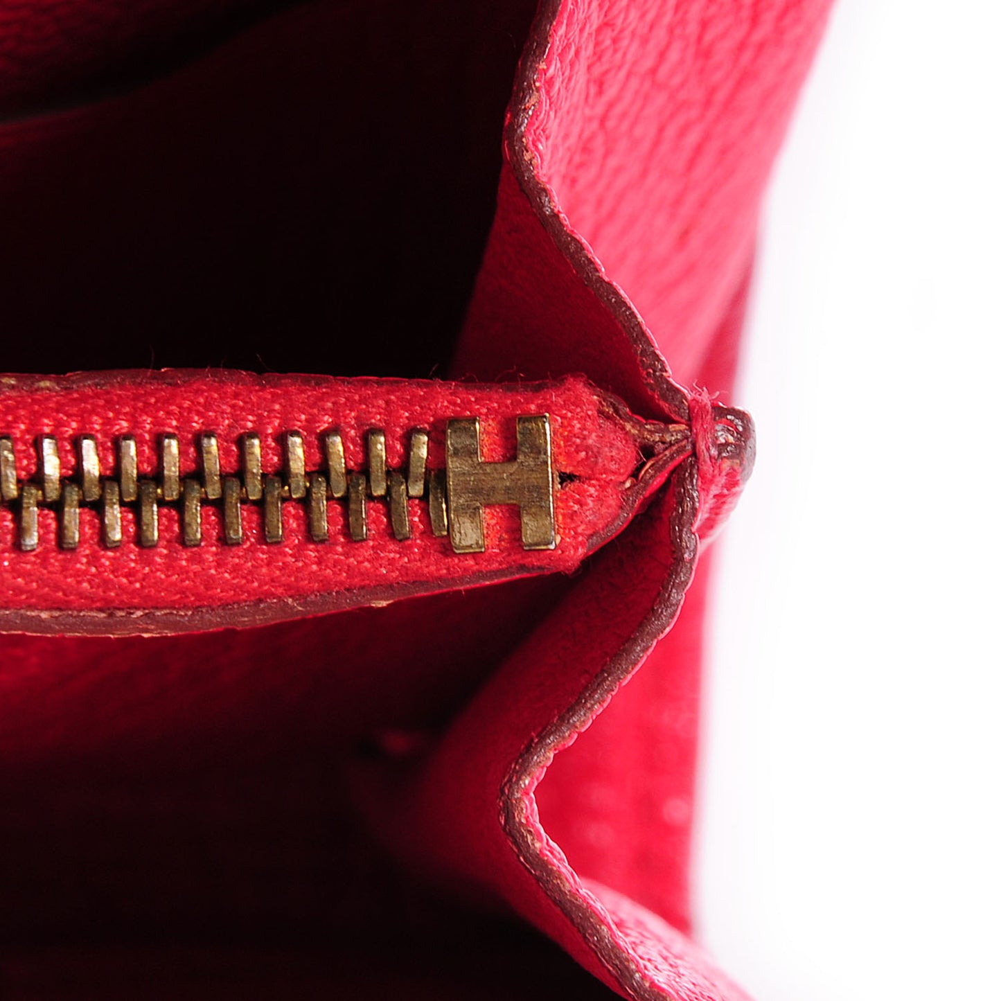Chevre Mysore Kelly Longue Wallet Rouge Vif