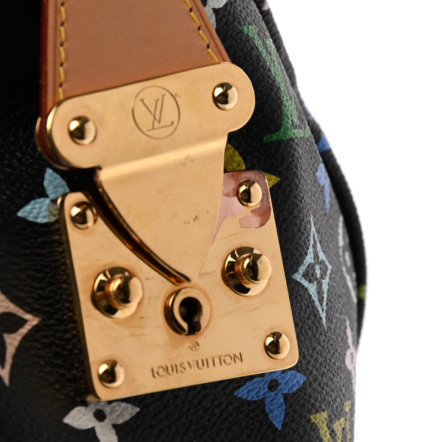 Louis Vuitton Monogram Multicolor Keepall 45 Black 10 of 18
