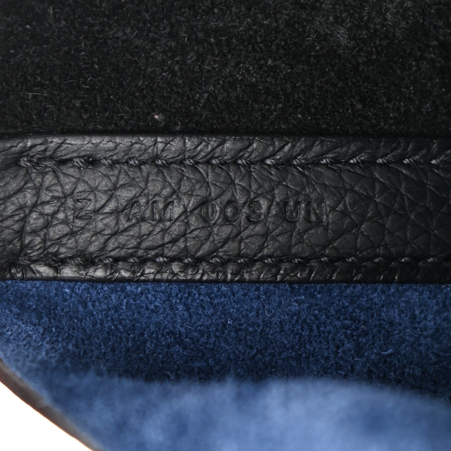 Hermes Taurillon Clemence Casaque Picotin Lock 22 MM Bleu Nuit Black Blue Frida 7 of 9