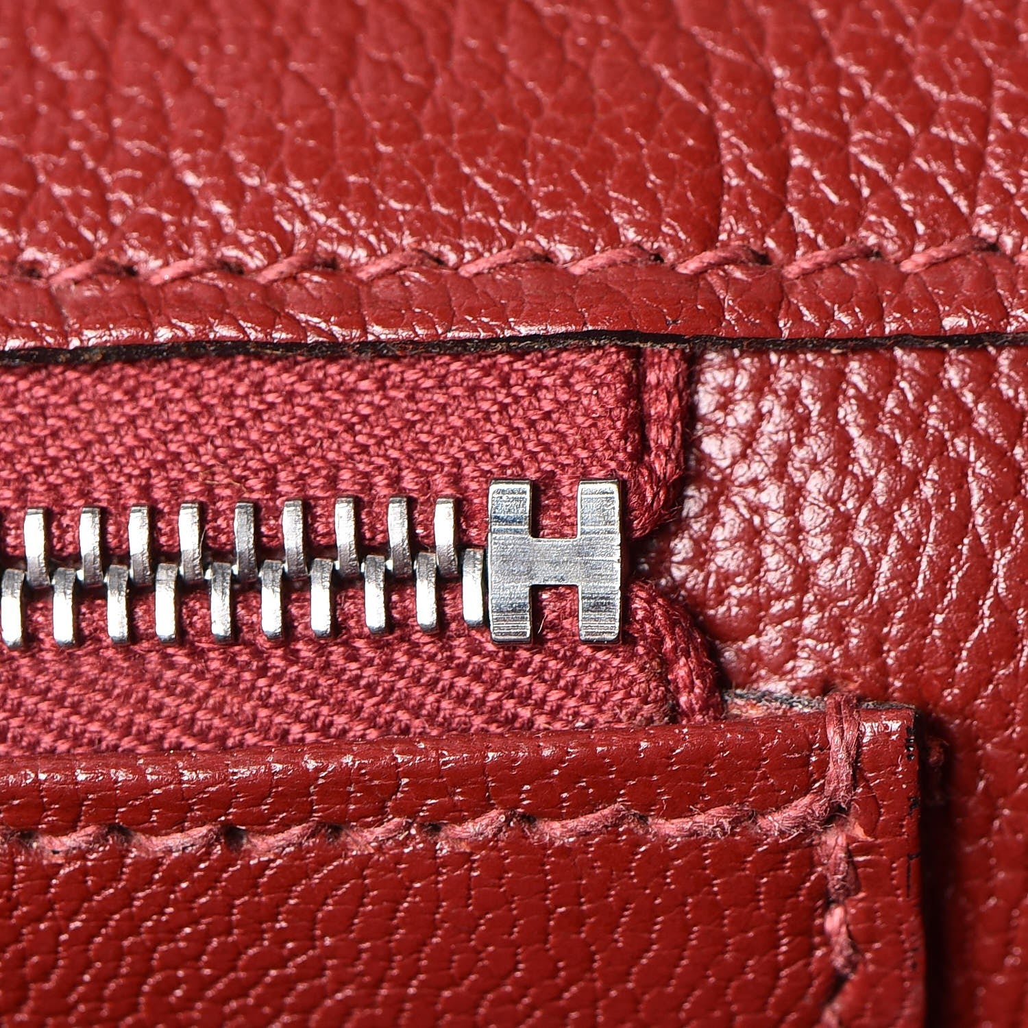 Hermes Togo Birkin 35 Rouge H 13 of 35