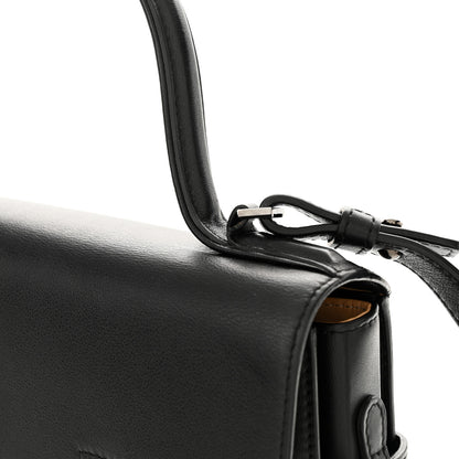 Delvaux Calfskin MM Tempete Satchel Black 10 of 12