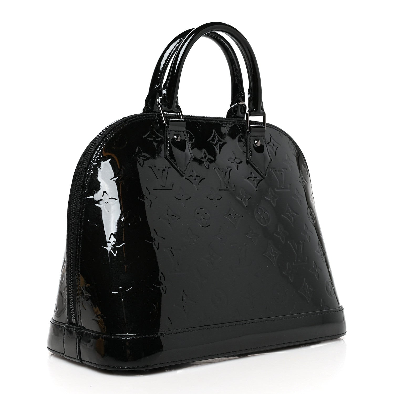 Louis Vuitton Vernis Alma PM Noir Magnetique 3 of 10