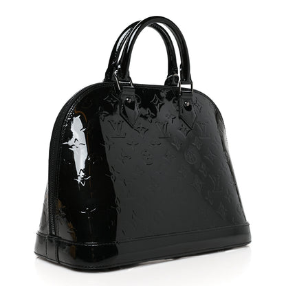 Louis Vuitton Vernis Alma PM Noir Magnetique 3 of 10