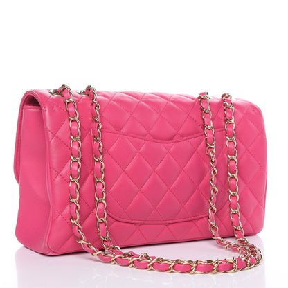 Chanel Lambskin Quilted Medium Mademoiselle Chic Flap Pink 3 of 17