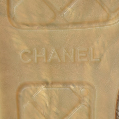Chanel Lambskin CC Espadrilles 39 Dark Navy 7 of 10