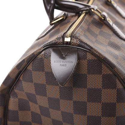 Louis Vuitton Damier Ebene Speedy 35 9 of 11
