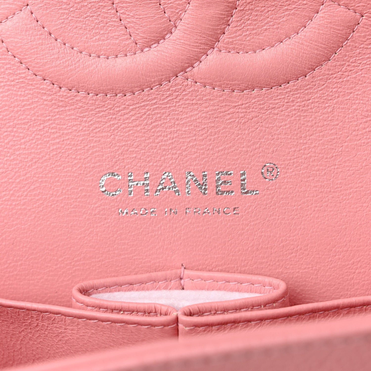 Chanel Caviar Quilted Medium Double Flap Pink 5 of 10