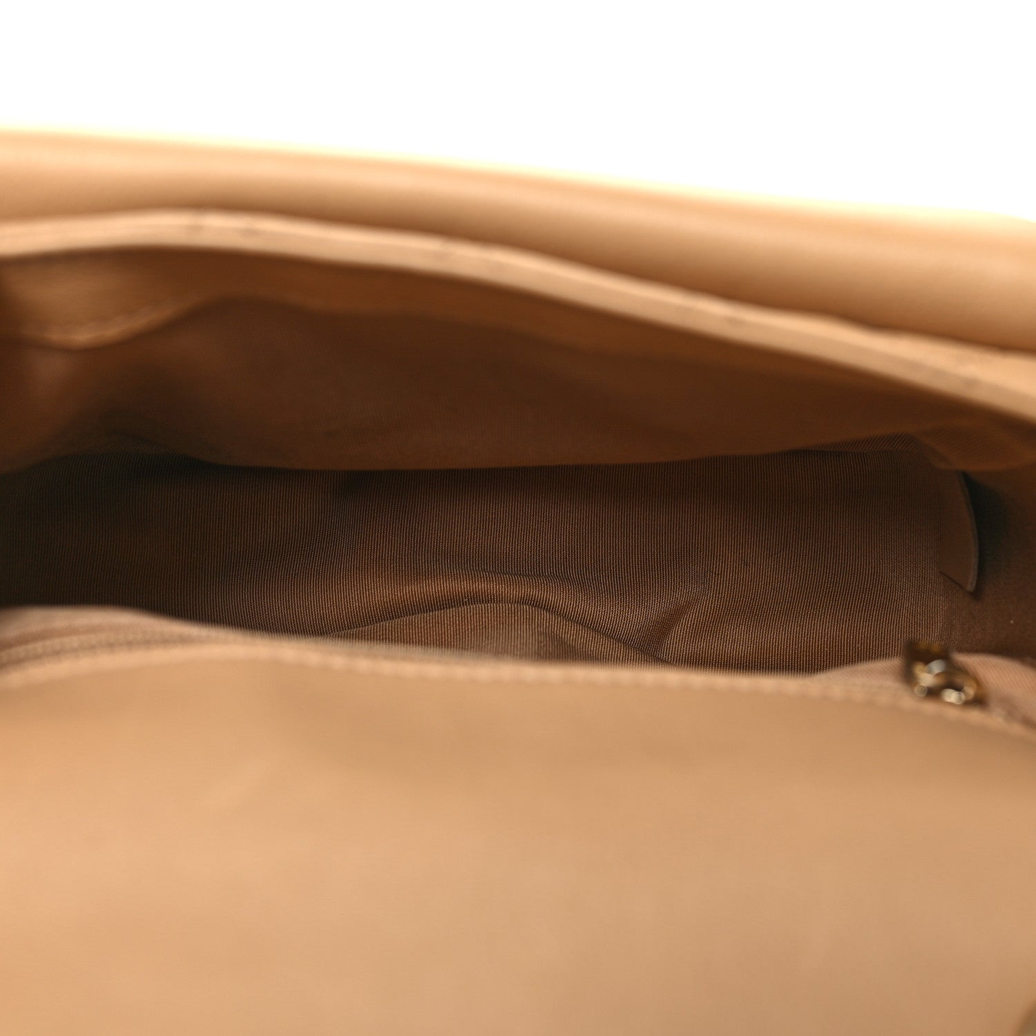 Chanel Calfskin Quilted Messenger Flap Beige 5 of 11