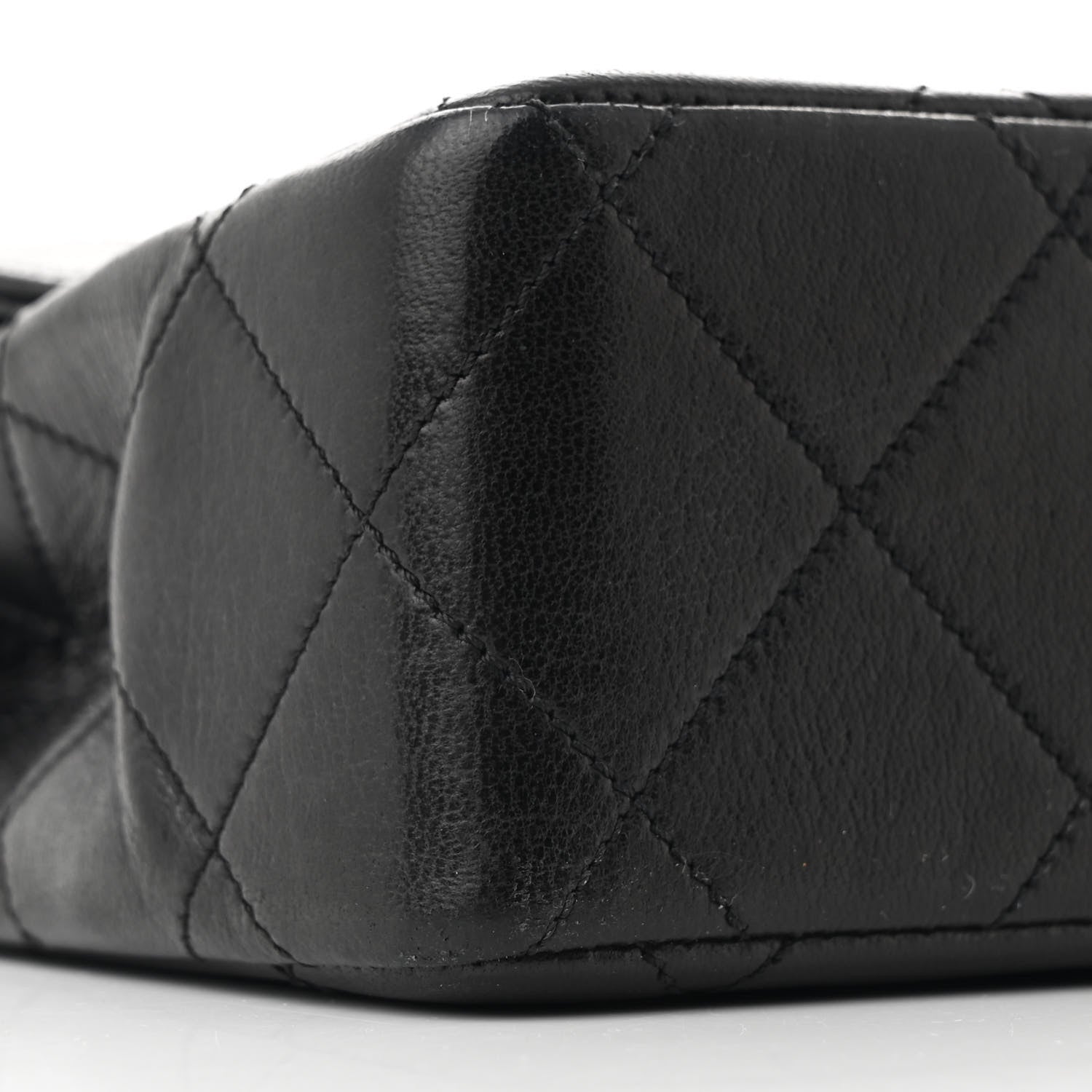 Chanel Lambskin Medium Double Flap Black 10 of 11