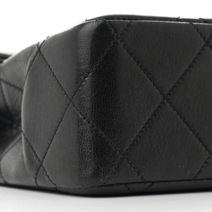 Chanel Lambskin Medium Double Flap Black 10 of 11