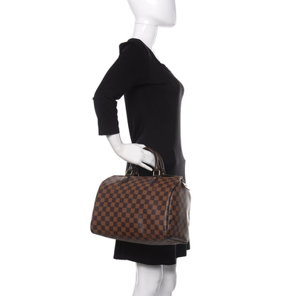 Louis Vuitton Damier Ebene Speedy 30 2 of 9