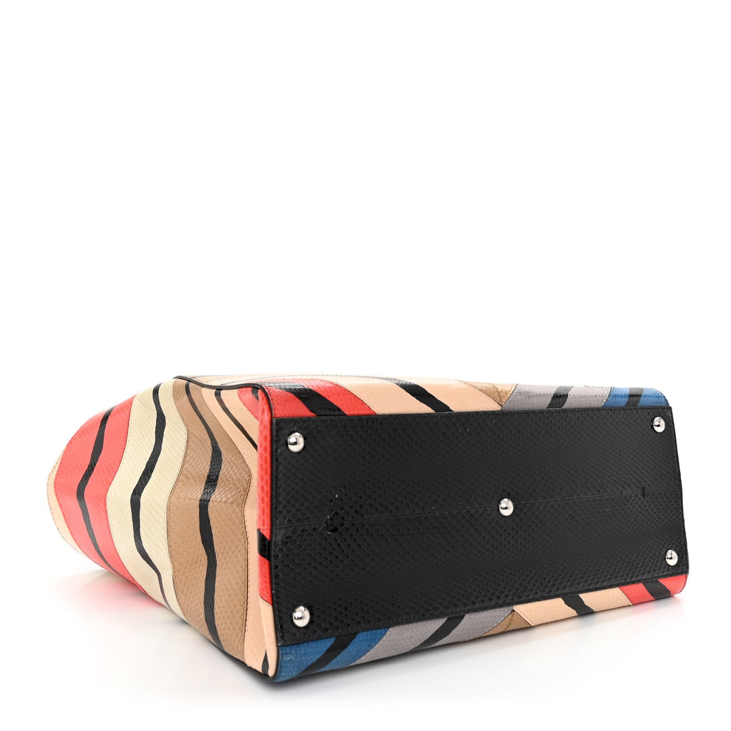 Ayers Printed Large 3Jours Tote Black Multicolor