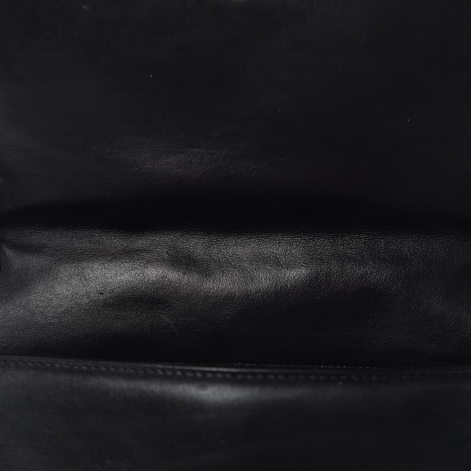 Gucci Calfskin Matelasse Medium GG Marmont Shoulder Bag Black 10 of 14
