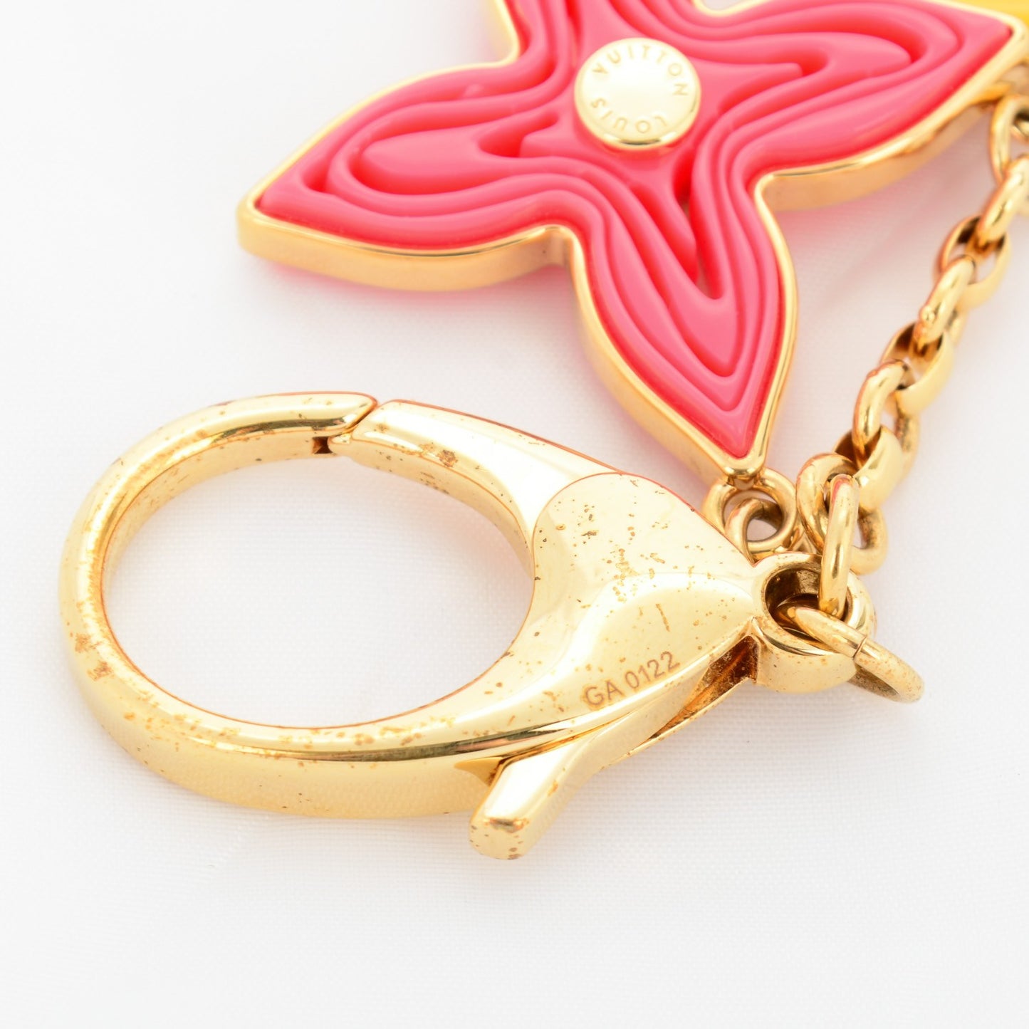 Resin Naif Bag Charm Jaune Passion