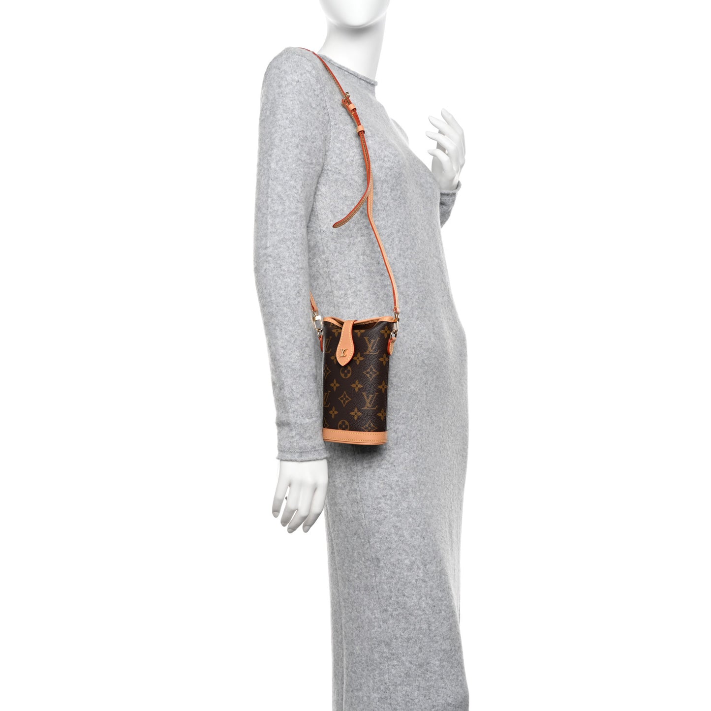 Monogram Fold Me Pouch