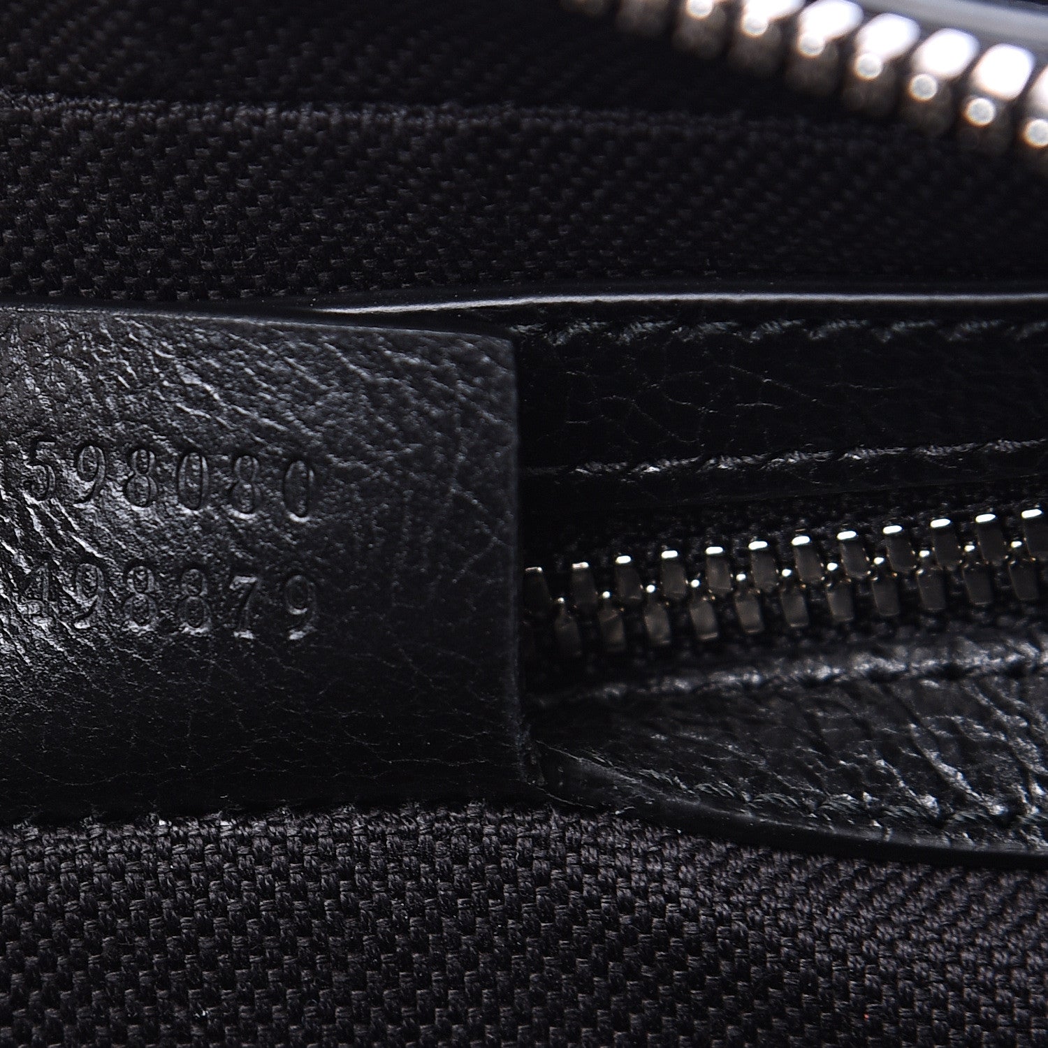 Gucci Fluffy Calfskin Morpheus Belt Bag 85 34 Black 6 of 9