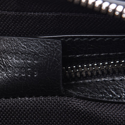 Gucci Fluffy Calfskin Morpheus Belt Bag 85 34 Black 6 of 9