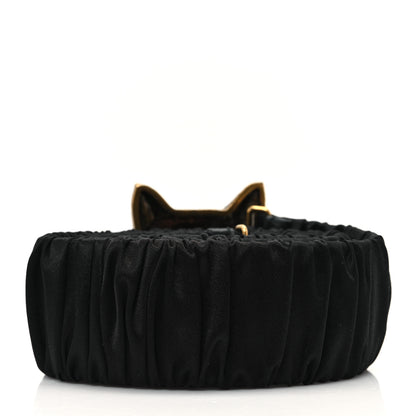 Gucci Satin Fox Head Buckle Belt 85 34 Black 2 of 3