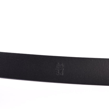 Chanel Patent CC Logo Skinny Belt 85 34 Blue 5 of 8