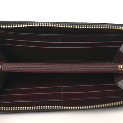 Chanel Caviar Quilted Large Gusset Zip Around Wallet Black 5 of 11