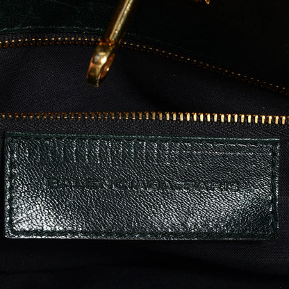 Balenciaga Chevre Lune MM Tote Pine 6 of 9