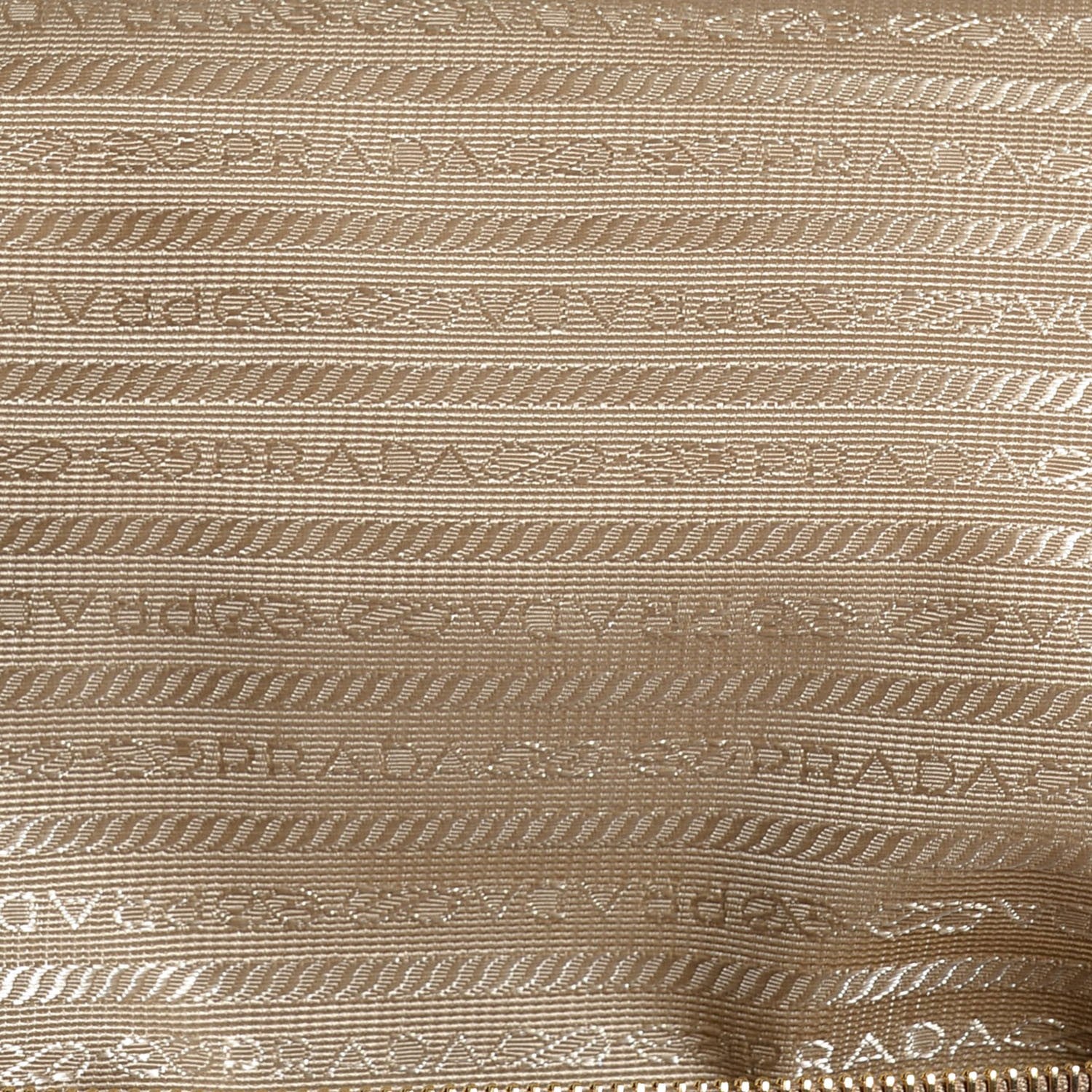 Prada Tessuto Nylon Gaufre Drawstring Tote Cammello 10 of 11