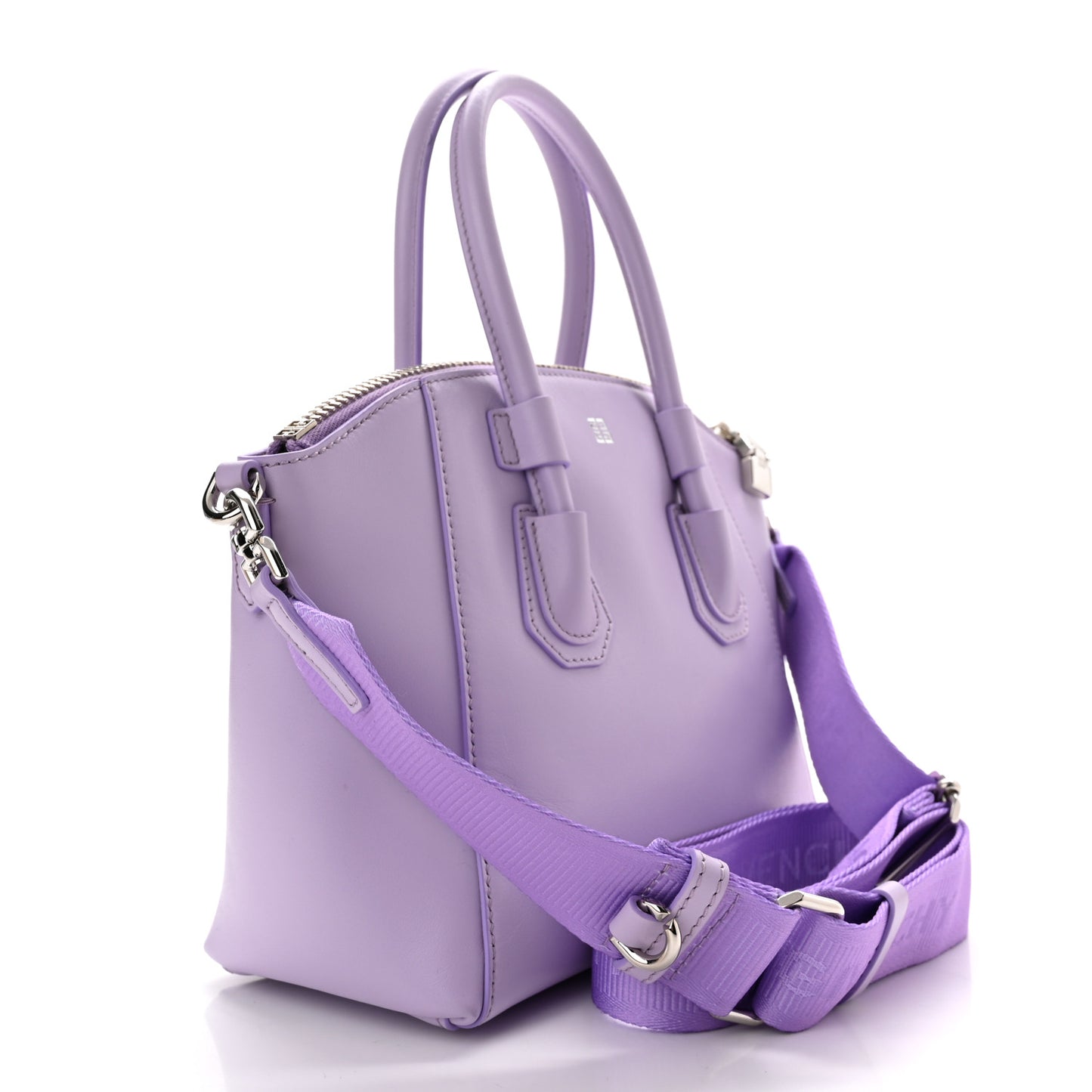 Box Calfskin Mini Sport Antigona Top Handle Bag Mauve