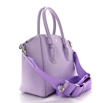 Givenchy Box Calfskin Mini Sport Antigona Top Handle Bag Mauve 3 of 10