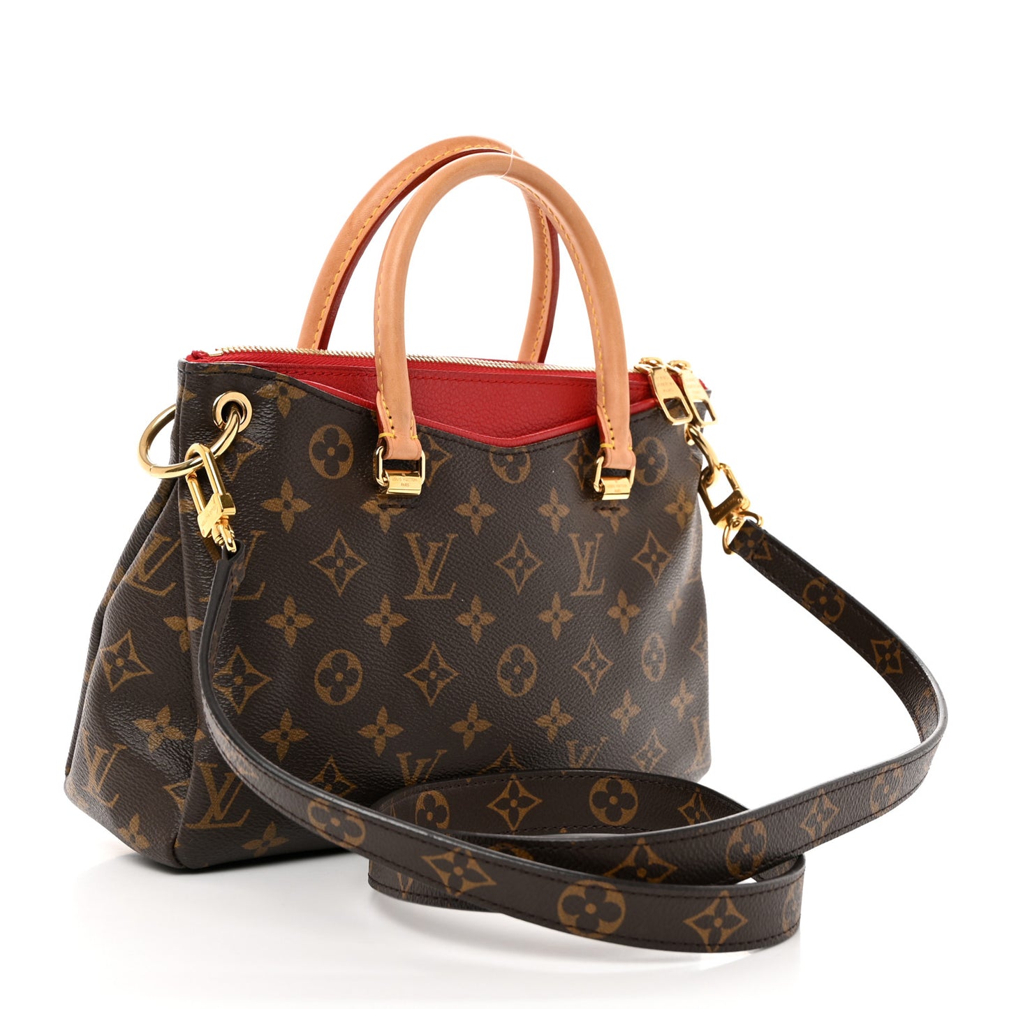 Monogram Pallas BB Cherry