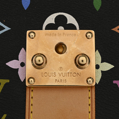 Louis Vuitton Monogram Multicolor Keepall 45 Black 9 of 15
