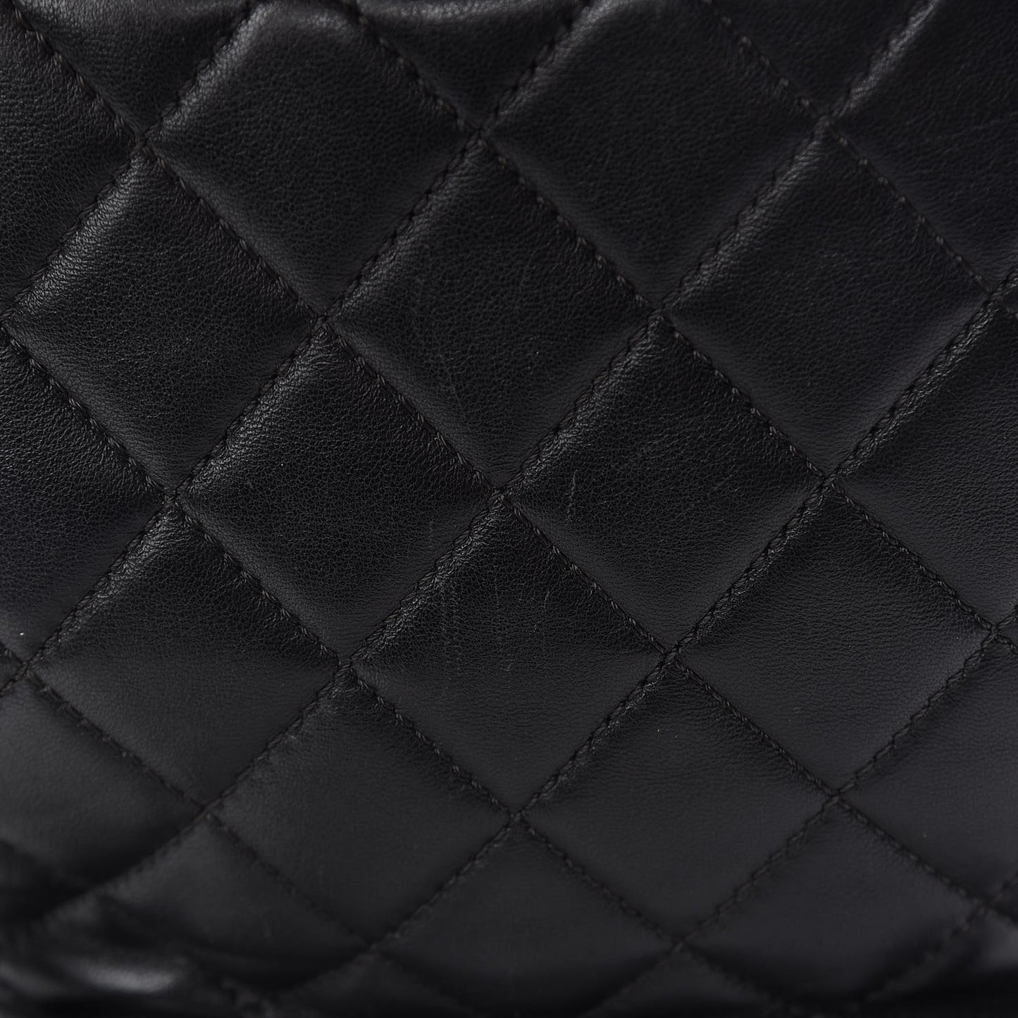 Lambskin Quilted Daily Supple Backpack Black
